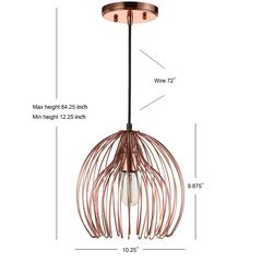 Deena Pendant, Copper