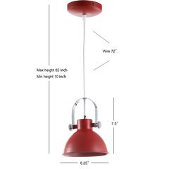 Rove Pendant, Red