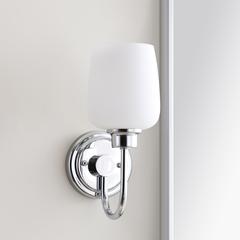 Casen Bathroom Sconce, Chrome