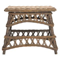 SORA WICKER ACCENT TABLE