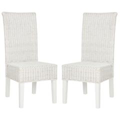 ARJUN 18''H WICKER DINING CHAIR, SEA8013E-SET2