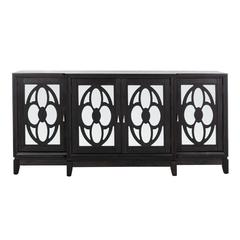 Madeleine Mirrored Sideboard, Black