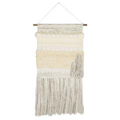 Sedona Woven Wall Art 120 Cream, Cream