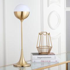Lando 27-Inch H Table Lamp, Brass Gold