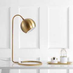 Bartolo 22-Inch H Table Lamp, Brass Gold