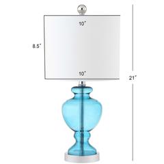 Marine 21-Inch H Table Lamp, Monocco Blue