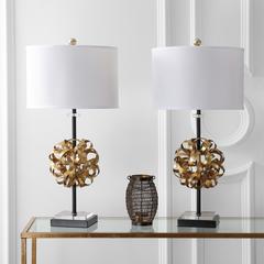 Lionel Table Lamp, Gold/Black