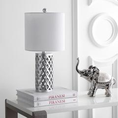 Rorie Table Lamp, Silver