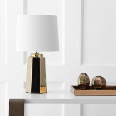 Parlon Table Lamp, Plated Gold