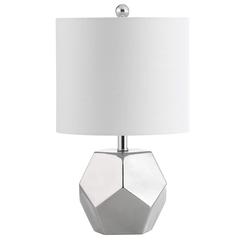 Hanton Table Lamp, Plated Silver