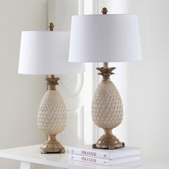 Briar Table Lamp, Antique Cream/Brown