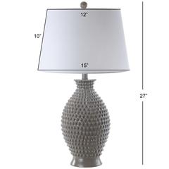 Rosten Table Lamp, Grey