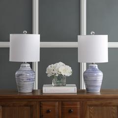 Maxton Table Lamp, White