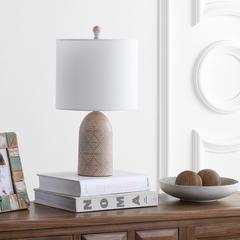Nava Table Lamp, Brown