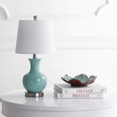 Soren Table Lamp, Light Blue