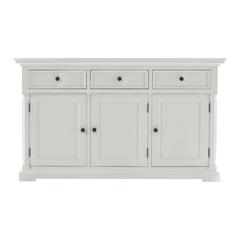 Provence Classic White Classic Sideboard with 3 doors