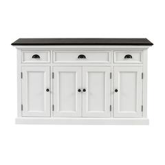 Rectangular Two-Tone Sideboard with Ample Storage, Belen Kox