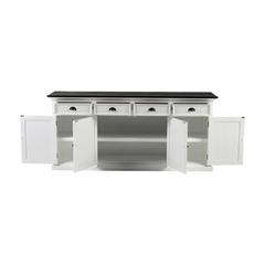 Halifax Contrast Classic White & Black Buffet
