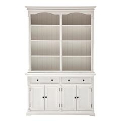 Provence Classic White Hutch Cabinet
