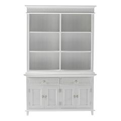 Skansen Classic White Hutch Unit with 6 Shelves