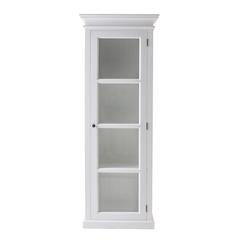 Halifax Classic White Single Vitrine