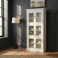 Halifax Classic White 3 Level Pantry
