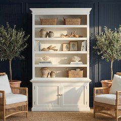 Halifax Classic White Single-Bay Hutch