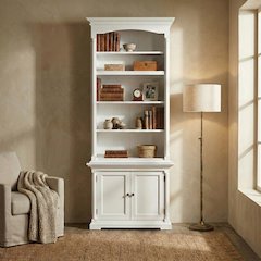 Provence Classic White Single-Bay Hutch Unit