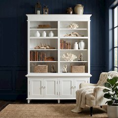 Skansen Classic White Double-Bay Hutch Unit