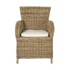 Wickerworks Natural Rook Dining Chair (Set of 2)
