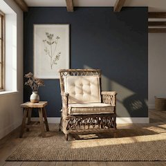 Wickerworks Natural Marquis Chair (Set of 2)