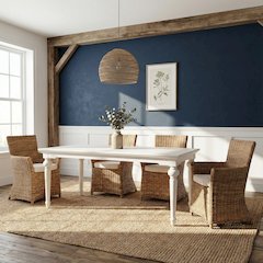 Provence Classic White 71" Dining Table