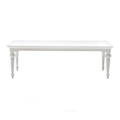 Provence Classic White 94" Dining Table