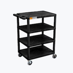 Luxor 4-Shelf Serving Cart