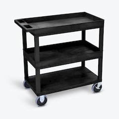 Black 18X32 T/T/F Cart Hd
