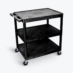 Luxor3-Shelf Utility Cart