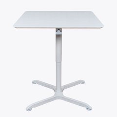 35" Square Table - White