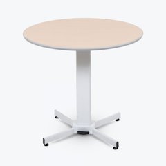 LX-PNADJ-ROUND - Pneumatic Adjustable Round Pedestal Table
