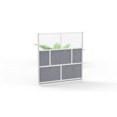 Luxor Modular Wall 70 X 70 - Frosted