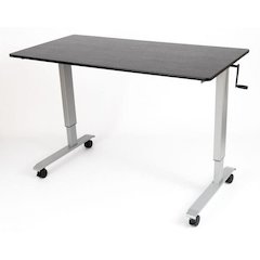 Luxor Stand Up Crank Flat Top Desk 6