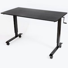 Luxor Stand-Up Crank Flat Top Desk 6