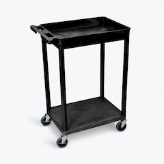 Luxor 2 Shelf-Tub Cart