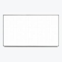72” x 40” Wall-Mounted Magnetic Ghost Grid Whiteboard