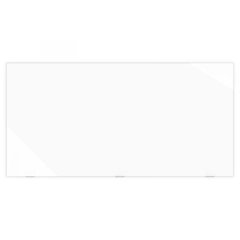 96"W x 48"H Magnetic Wall-Mounted Glass Board