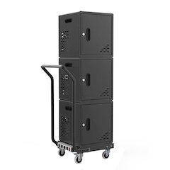 3 Modular Charging Cabinets w/Single Platform