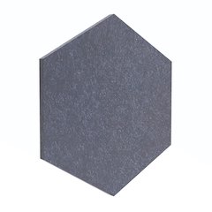 PET Hexagon Storm Blue Color Pack 6pc,2 Thickness, GP-92