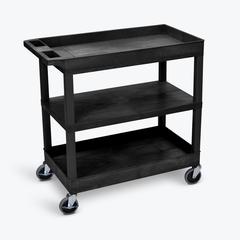 Black 18X32 Tub/Flat/Tub Cart
