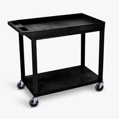 Black 18X32 Tub/Flat Cart