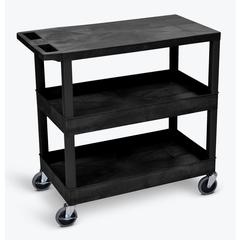 Black 18X32 Flat/Tub/Tub Cart