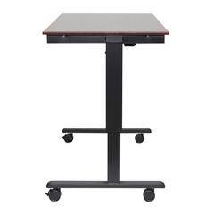 STANDE-60 60" Electric Standing Desk Black/Walnut